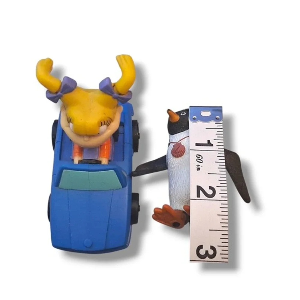 VTG Nickelodeon Rugrats Angelica Pickles & Penguin Car Burger King Kids Meal Toy